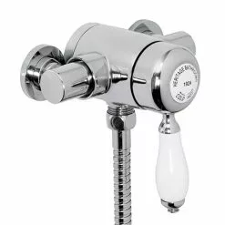 Heritage Bathrooms Heritage - Ryde Single Control Exposed Mini Valve With Bottom Outlet - Chrome