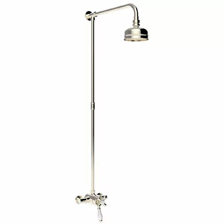 Heritage Bathrooms Heritage - Ryde Dual Control Mini Valve With Fixed Kit - Vintage Gold 1 Heritage Bathrooms Heritage - Ryde Dual Control Mini Valve With Fixed Kit - Vintage Gold