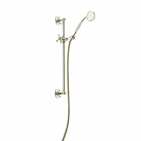 Heritage Bathrooms Heritage - Traditional Flexible Shower Kit - Vintage Gold - STA04 1 Heritage Bathrooms Heritage - Traditional Flexible Shower Kit - Vintage Gold - STA04