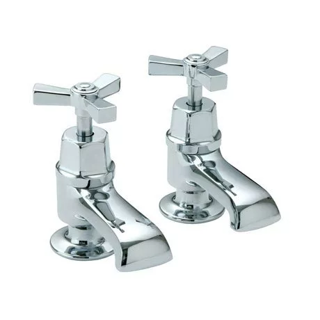 Heritage Bathrooms Heritage - Gracechurch Bath Pillar Taps - TGRDC01 1 Heritage Bathrooms Heritage - Gracechurch Bath Pillar Taps - TGRDC01