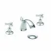Heritage Bathrooms Heritage - Gracechurch 3 Hole Basin Mixer With Pop-up Waste - TGRDC06