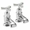 Heritage Bathrooms Heritage Gracechurch Mother Of Pearl Bath Pillar Taps - TGRDMOP01