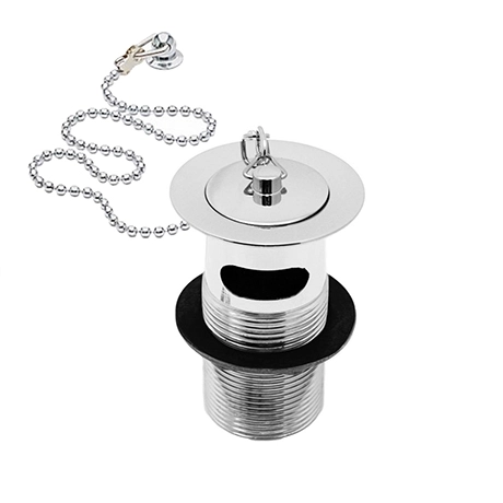 Heritage Bathrooms Heritage - Slotted Basin Waste - Chrome - THC10 1 Heritage Bathrooms Heritage - Slotted Basin Waste - Chrome - THC10