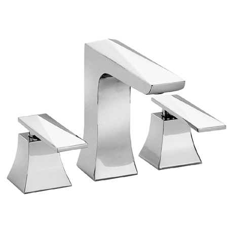 Heritage Bathrooms Heritage - Hemsby 3 Hole Basin Mixer With Clicker Waste - THPC06 1 Heritage Bathrooms Heritage - Hemsby 3 Hole Basin Mixer With Clicker Waste - THPC06