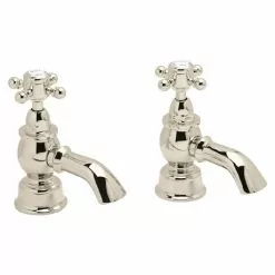 Heritage Bathrooms Heritage - Hartlebury Bath Pillar Taps - Vintage Gold - THRG01