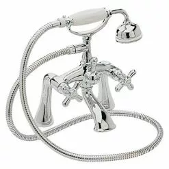 Heritage Bathrooms Heritage - Ryde Bath Shower Mixer - Chrome - TRHC02