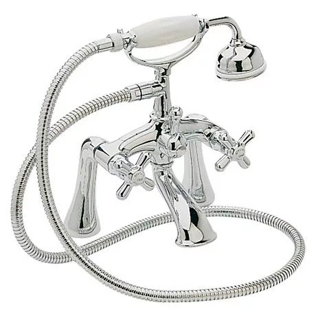 Heritage Bathrooms Heritage - Ryde Bath Shower Mixer - Chrome - TRHC02 1 Heritage Bathrooms Heritage - Ryde Bath Shower Mixer - Chrome - TRHC02