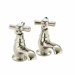 Heritage Bathrooms Heritage - Ryde Bath Pillar Taps - Vintage Gold - TRHG01
