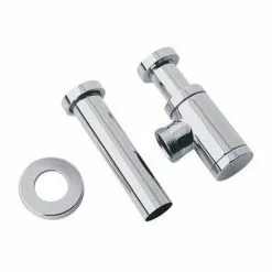 Heritage Bathrooms Heritage - Shaker Bottle Trap - Chrome - TSC19