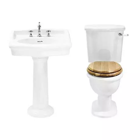 Heritage Bathrooms Heritage Victoria Traditional 4-Piece Bathroom Suite 3 Heritage Bathrooms Heritage Victoria Traditional 4-Piece Bathroom Suite - Image 3