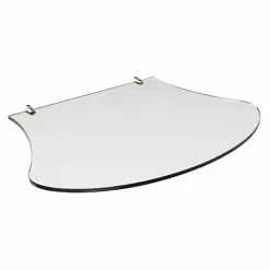 Heritage Bathrooms Heritage Abingdon Claverton Washstand Glass Shelf - Vintage Gold - WGABCLAVG