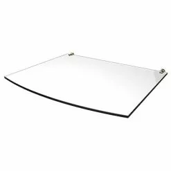 Heritage Bathrooms Heritage Abingdon Victoria Washstand Glass Shelf - Vintage Gold - WGABVICVG