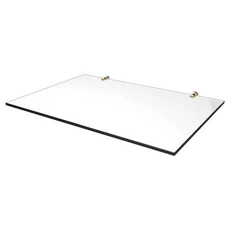 Heritage Bathrooms Heritage Abingdon 800mm Wynwood Washstand Glass Shelf - Vintage Gold - WGABWYN8VG 1 Heritage Bathrooms Heritage Abingdon 800mm Wynwood Washstand Glass Shelf - Vintage Gold - WGABWYN8VG