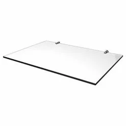 Heritage Bathrooms Heritage Abingdon 800mm Wynwood Washstand Glass Shelf - Chrome - WGABWYN8