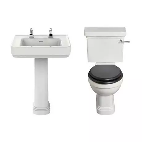 Heritage Bathrooms Heritage Wynwood Traditional 4-Piece Bathroom Suite 2 Heritage Bathrooms Heritage Wynwood Traditional 4-Piece Bathroom Suite - Image 2